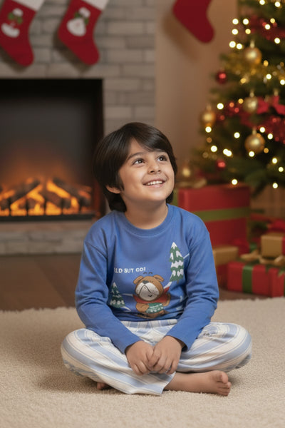 Puppy Sleigh Pajama Set