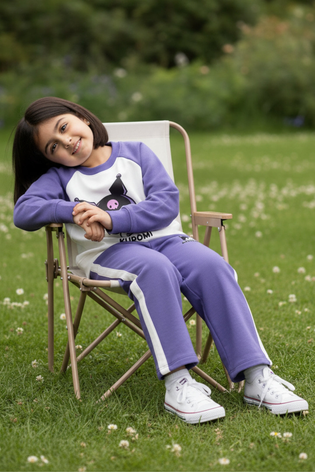 kuromi warm co-ord set for girls