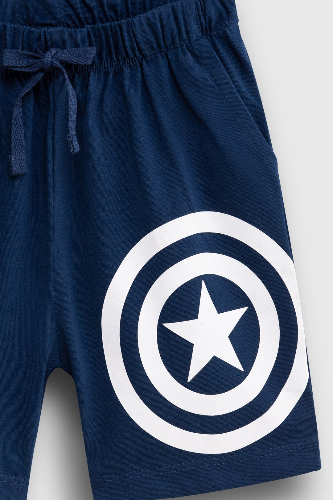 captain america everyday shorts set for boys