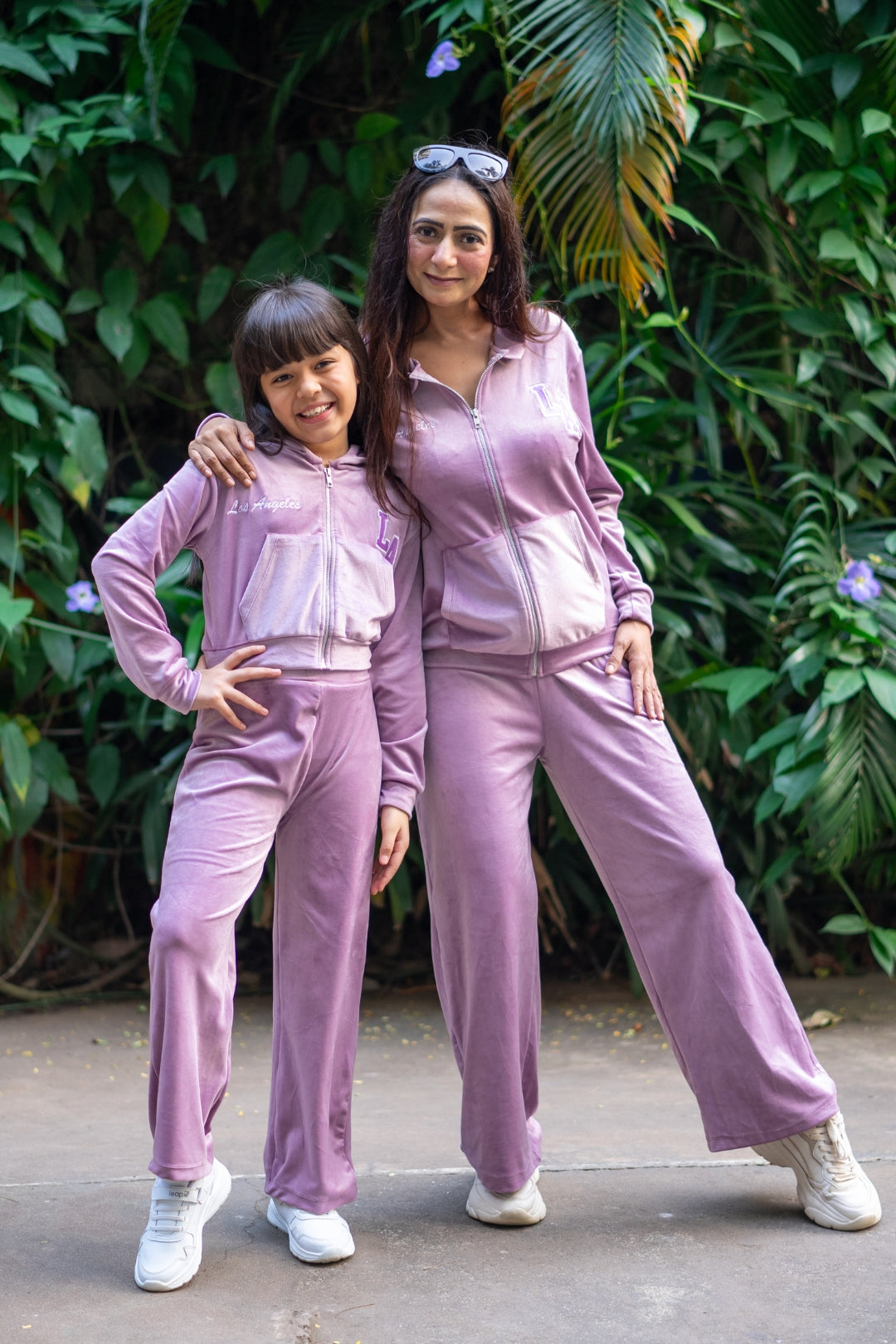 Los Angeles Velour Co-Ord Set for Family