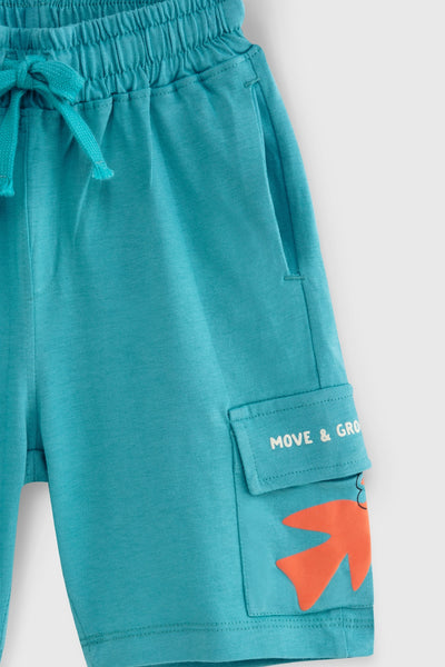 Abstract Art Shorts Set