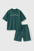 Chill Club Essentials Deep Sea Shorts Set