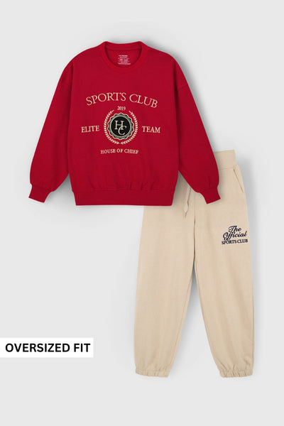 Sports Club Joggers Set