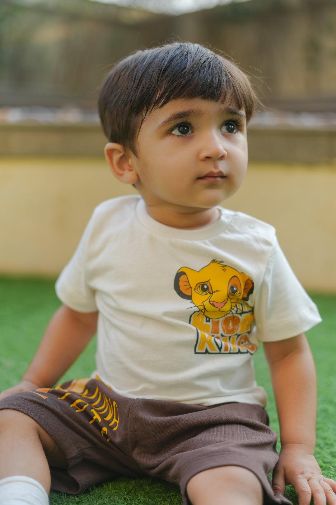 The Lion King Simba Iconic Shorts Set For Infant