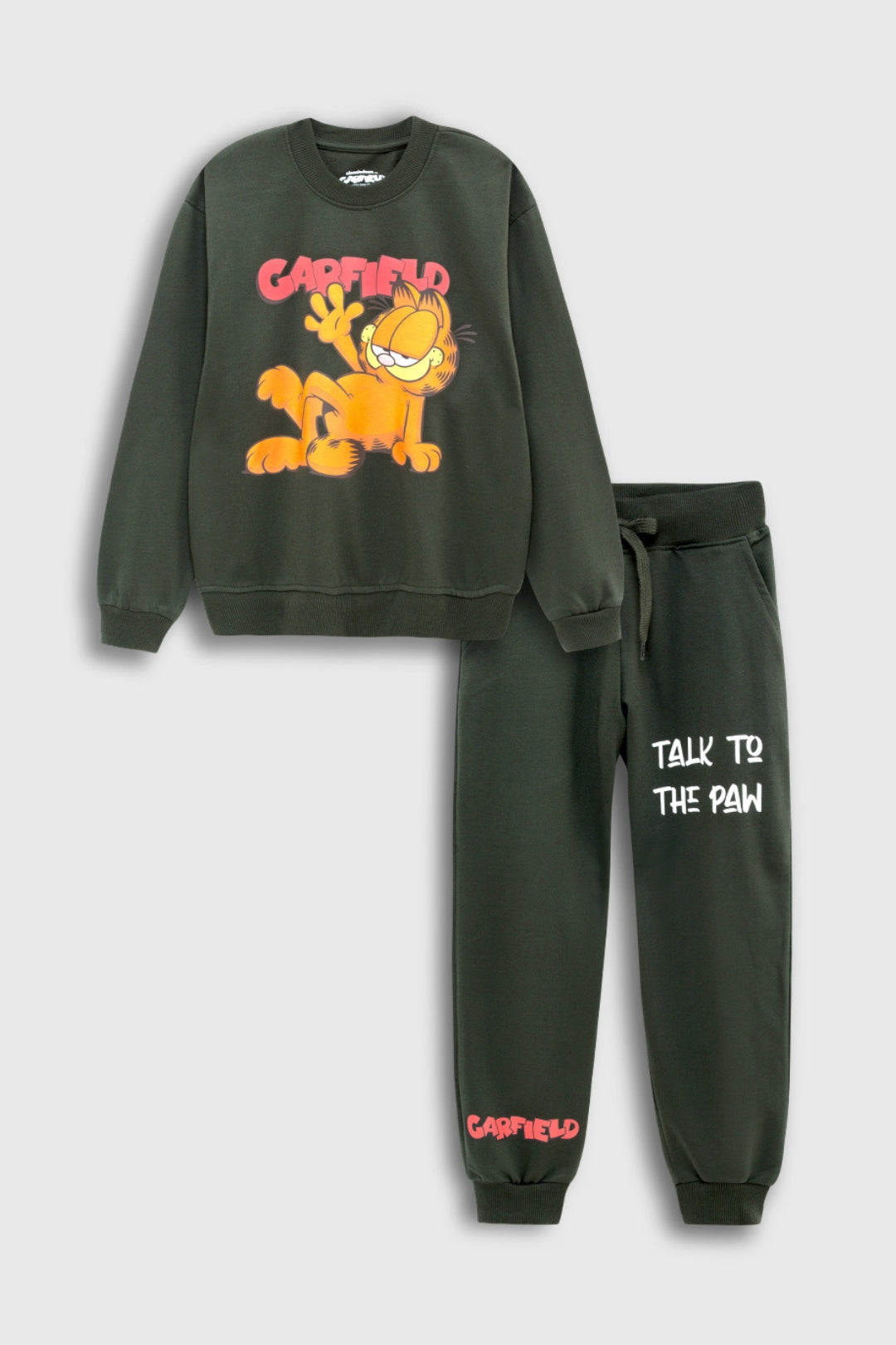 Garfield Green Classic Co-Ord Set