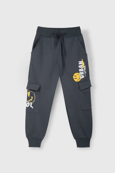 Urban Style Smiley Joggers