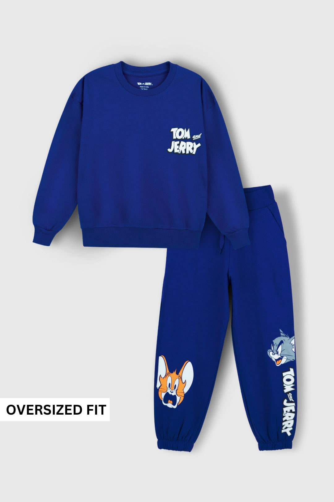 Tom and Jerry Iconic Blue Co-Ord set for Family