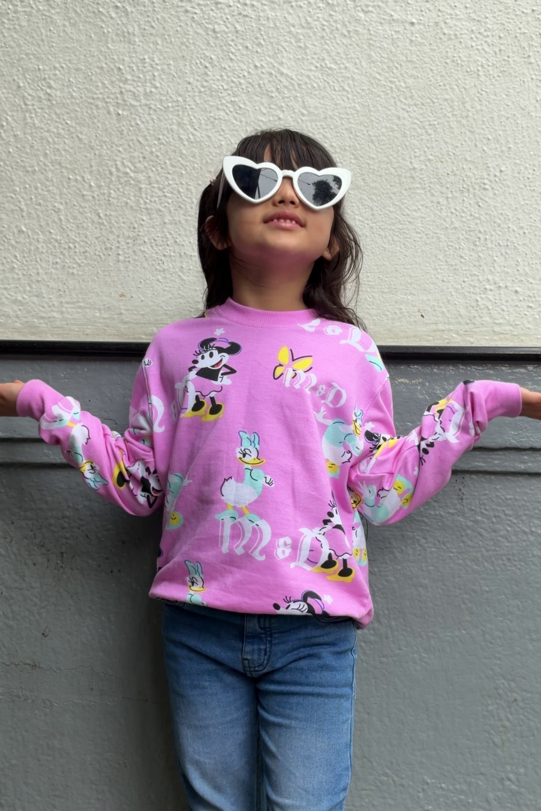 Minnie and Daisy Bestie Sweatshirt