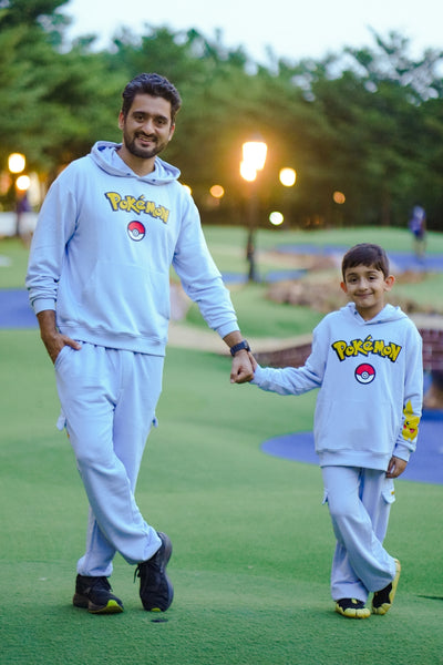 Pokémon Blue Co-Ord Set For Family