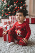 Red Nose Reindeer Pajama Set for Infant