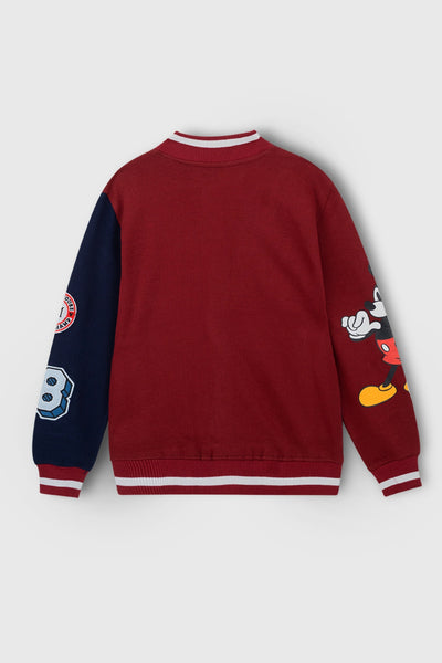 Iconic Mickey Varsity Jacket