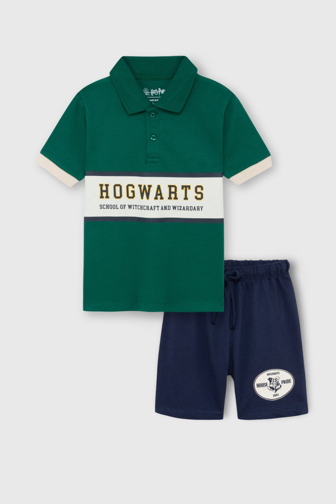 Hogwarts House Pride Polo Shorts Set