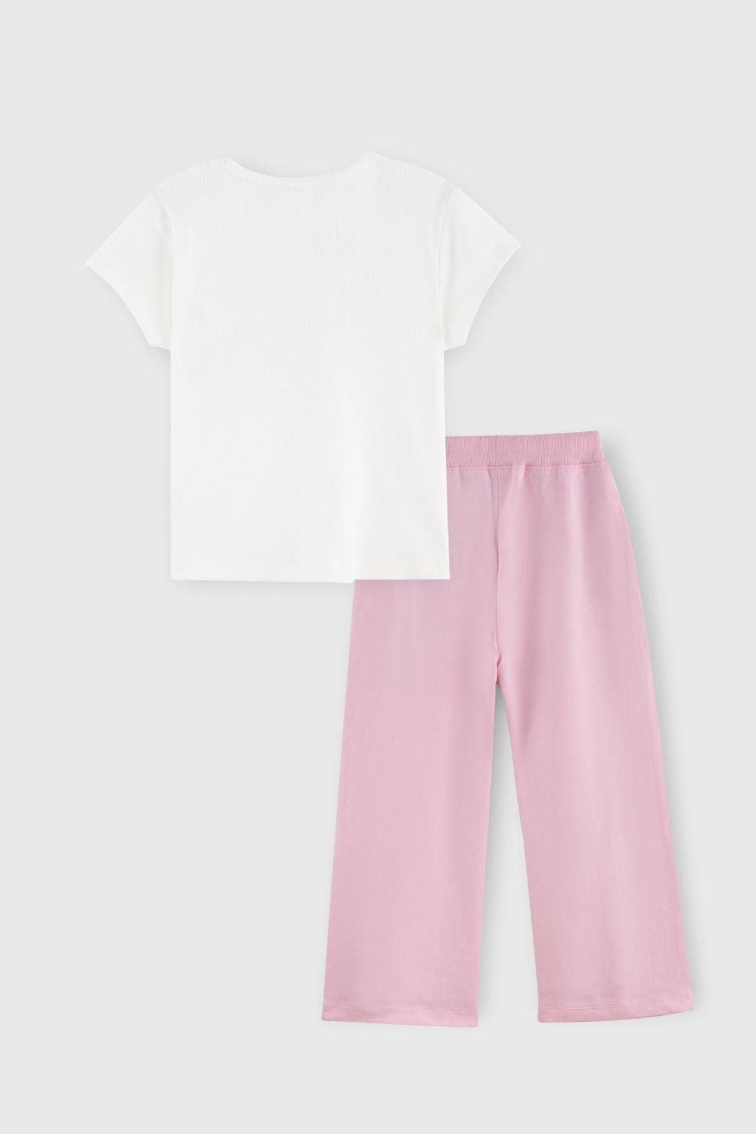 disney minnie mouse jogger and t-shirt set for girls