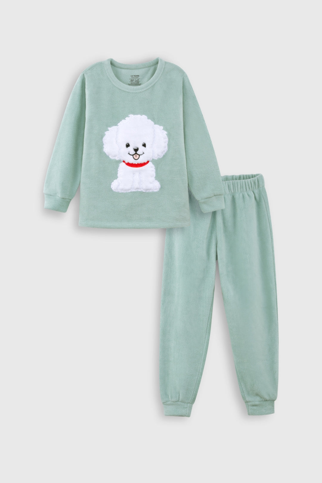 Fluffy Dog Pajama Set