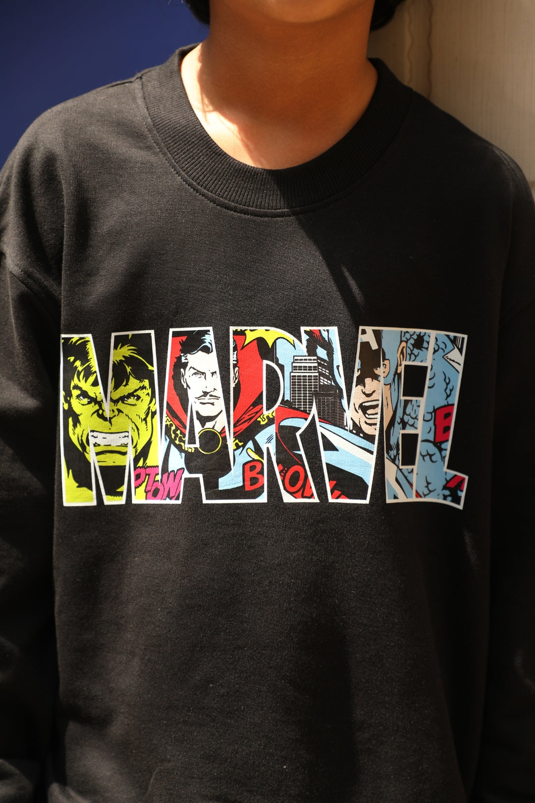 marvel warm co-ord set for boys