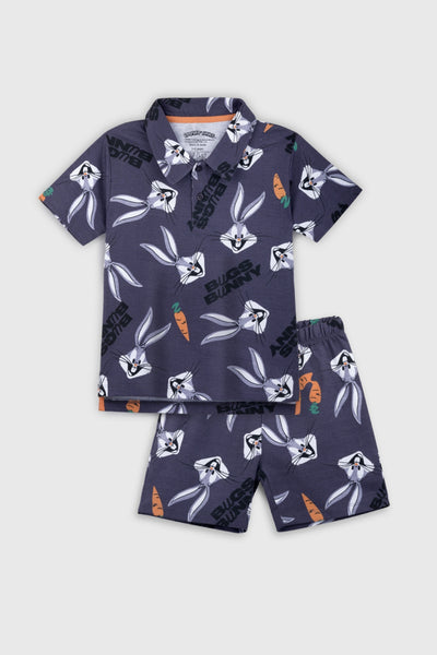 Bugs Bunny Polo Shorts Set