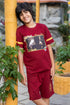 harry potter hedwig shorts set for boys