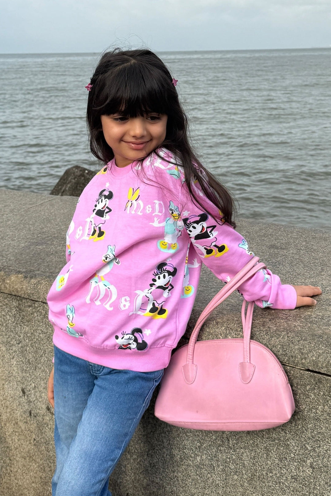 Minnie and Daisy Bestie Sweatshirt