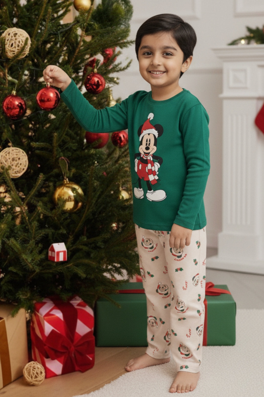 Merry Mickey Mouse Pajama Set