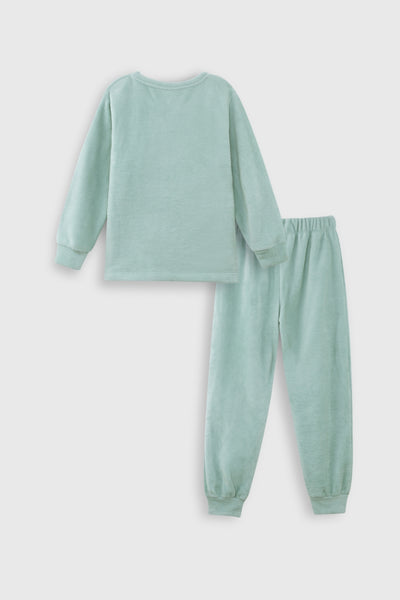 Fluffy Dog Pajama Set