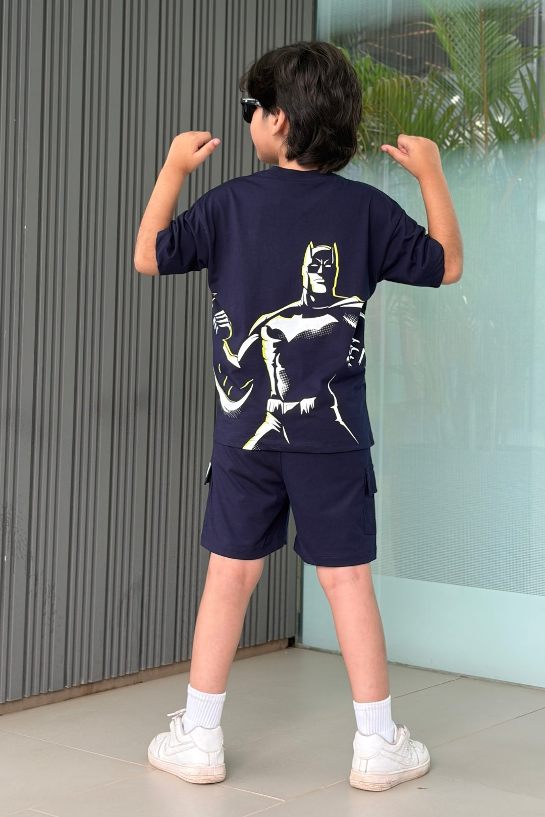 Batman Dark Knight Shorts Set