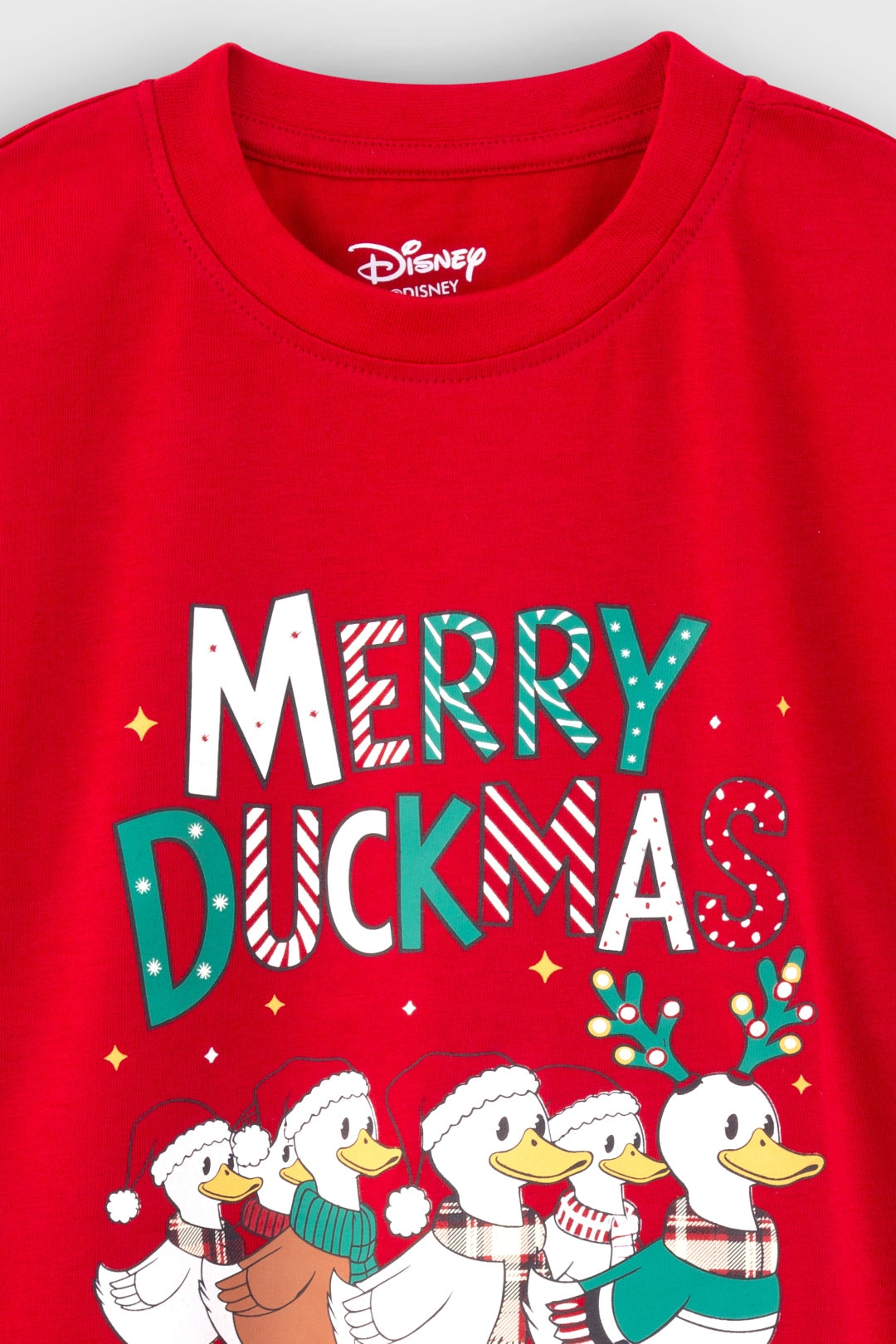 Merry Duckmas Flannel Pajama Set