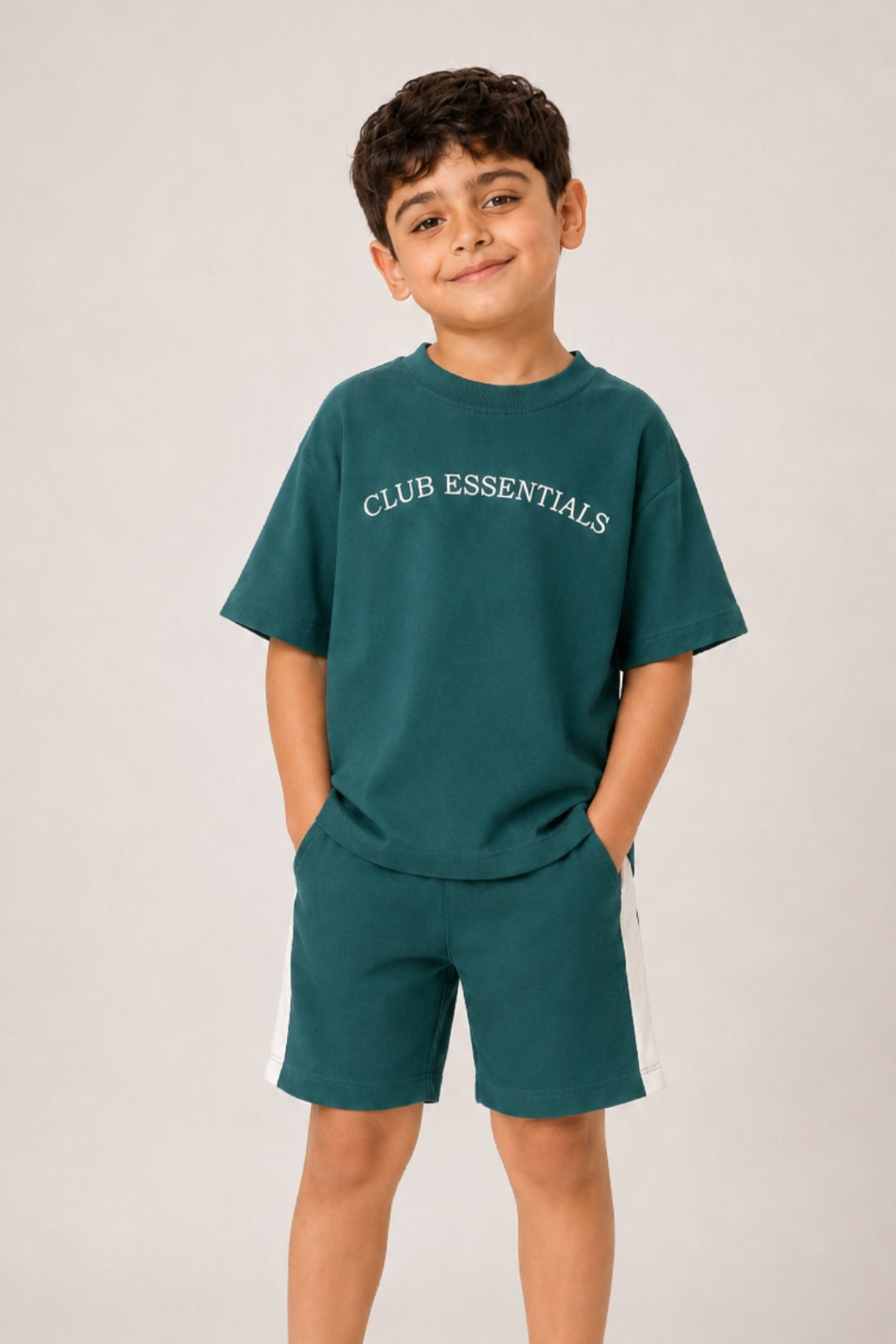 Chill Club Essentials Deep Sea Shorts Set