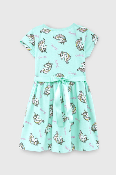 Unicorn classic Pattern Dress