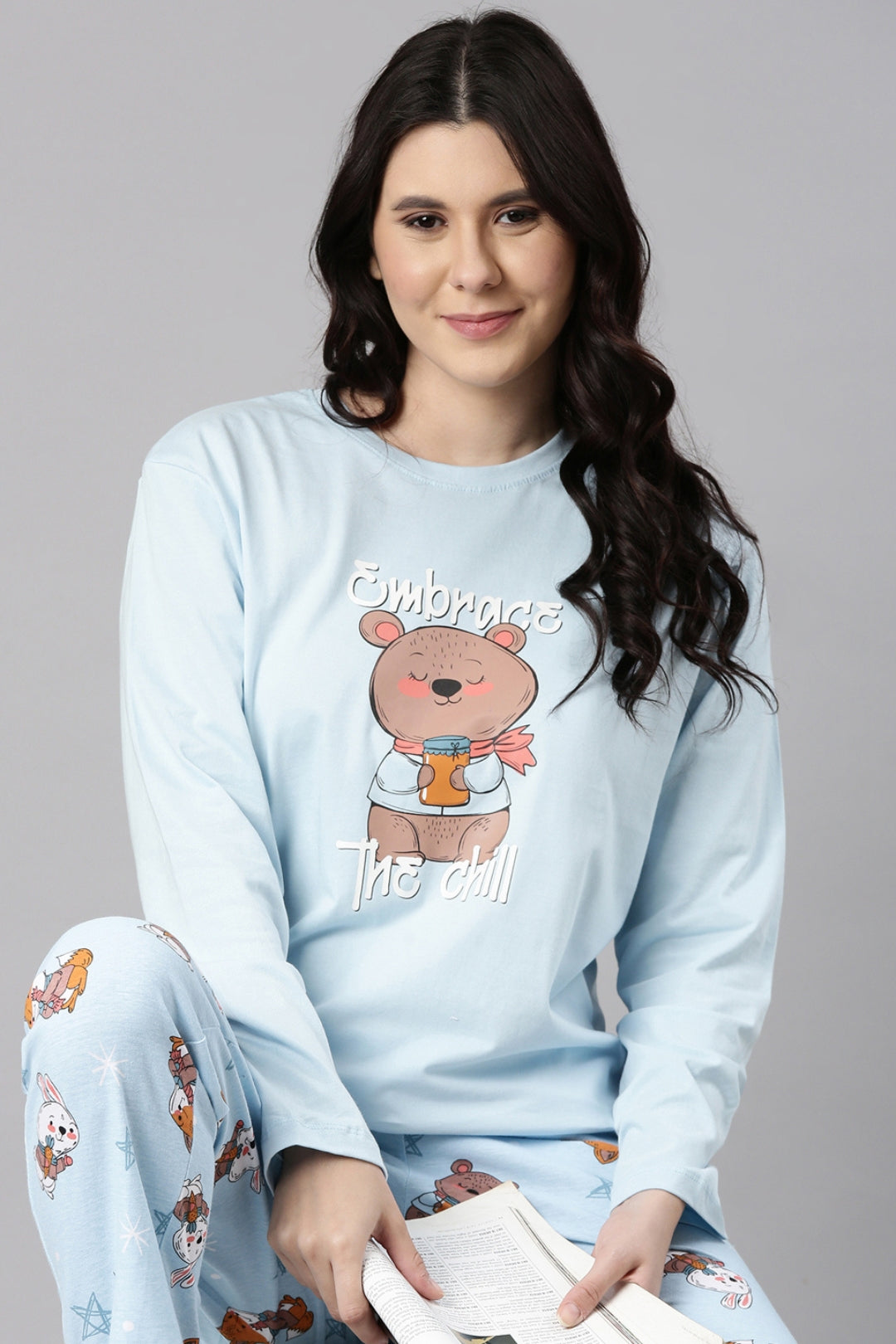 Woodland Bear Pajama Set for Family