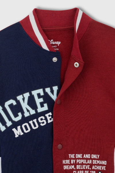 Iconic Mickey Varsity Jacket