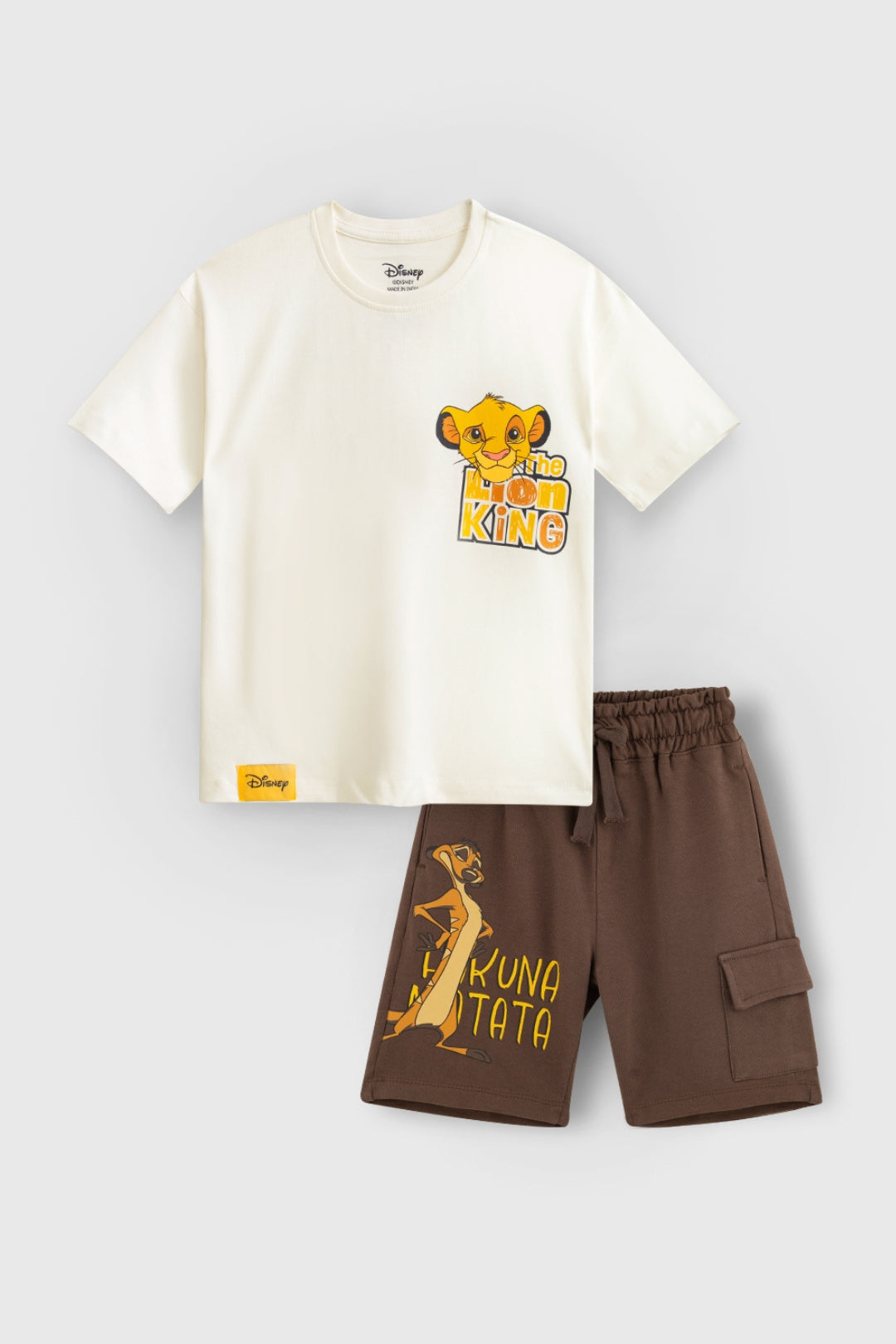 The Lion King Simba Iconic Shorts Set For Infant