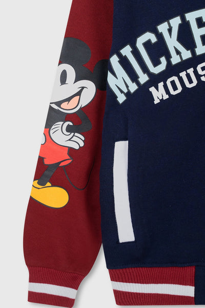 Iconic Mickey Varsity Jacket