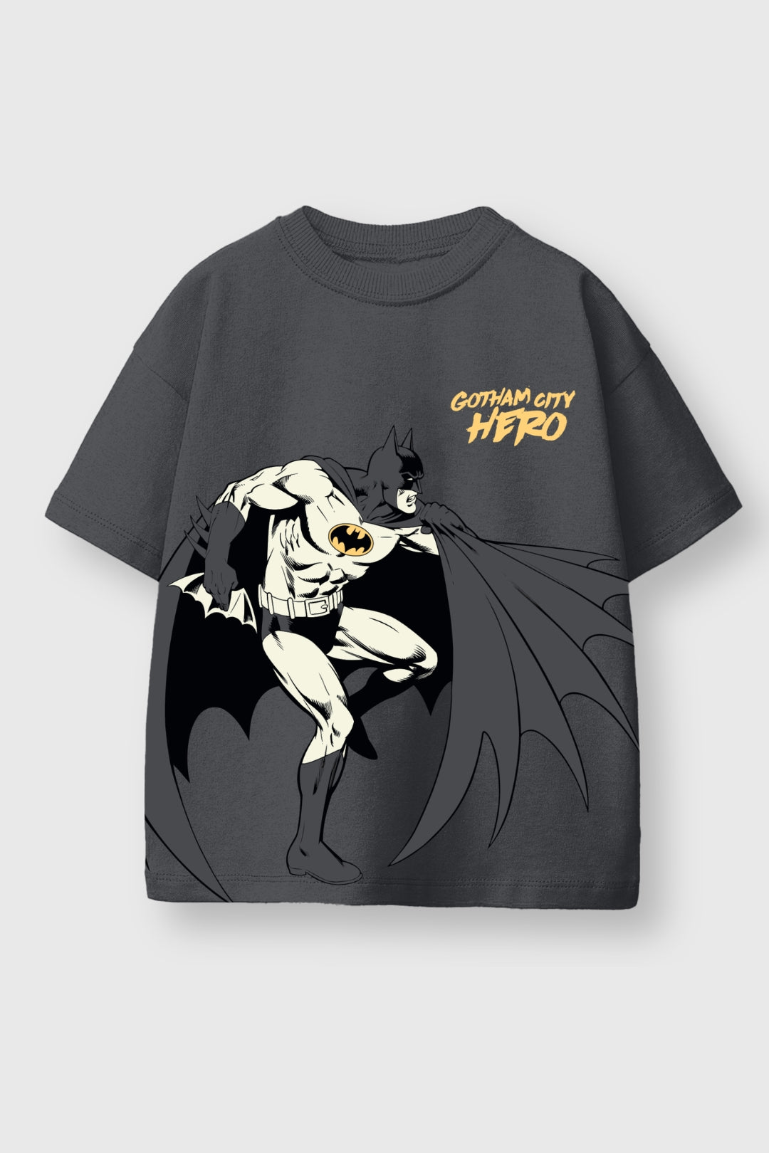Batman Charcoal Print T-Shirt