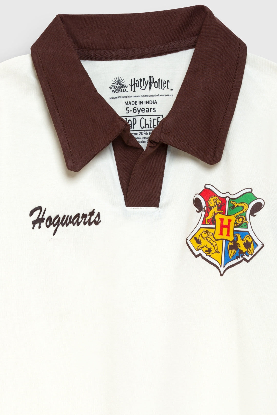 harry potter summer polo shorts set for boys