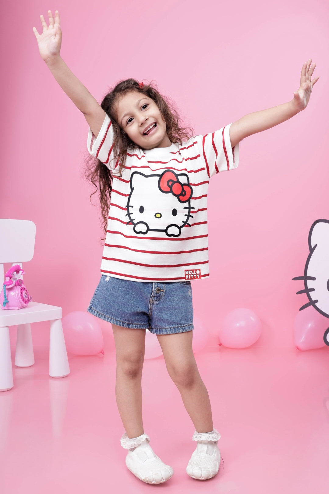 Hello Kitty Striped T-Shirt