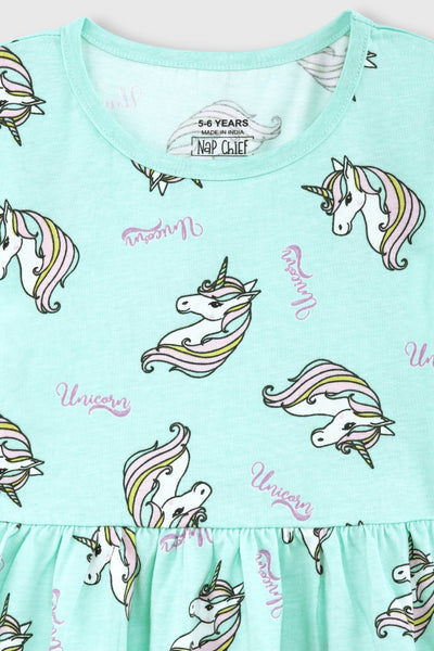 Unicorn classic Pattern Dress