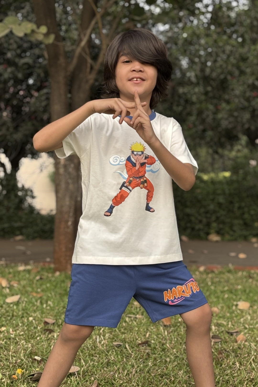 Rasengan! Naruto Shorts Set
