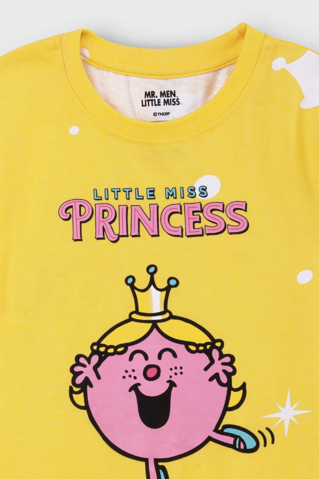 little miss princess cotton dress for girls