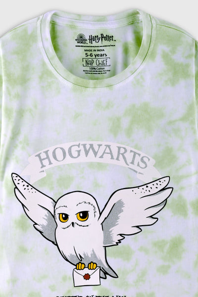 Harry Potter Hedwig Classic Tie & Dye Shorts Set