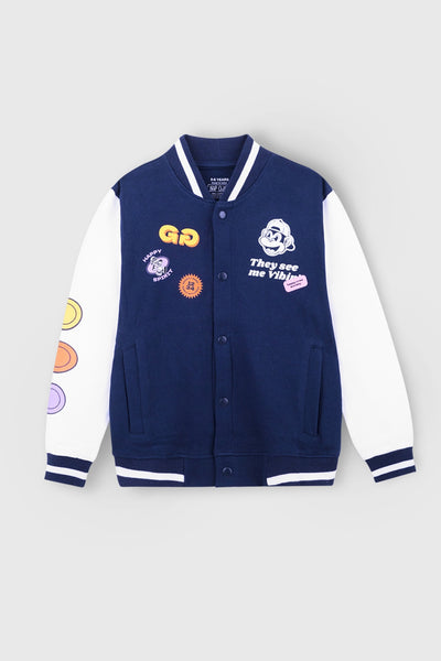 Funky Monkey Varsity Jacket