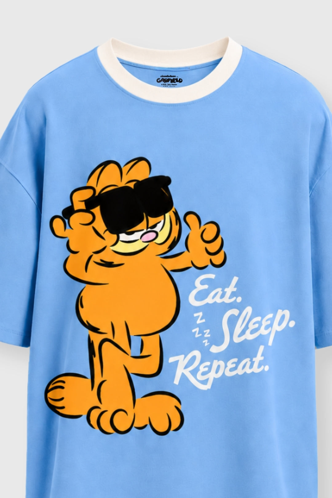 Garfield Cool Cat Crew Neck T-Shirt