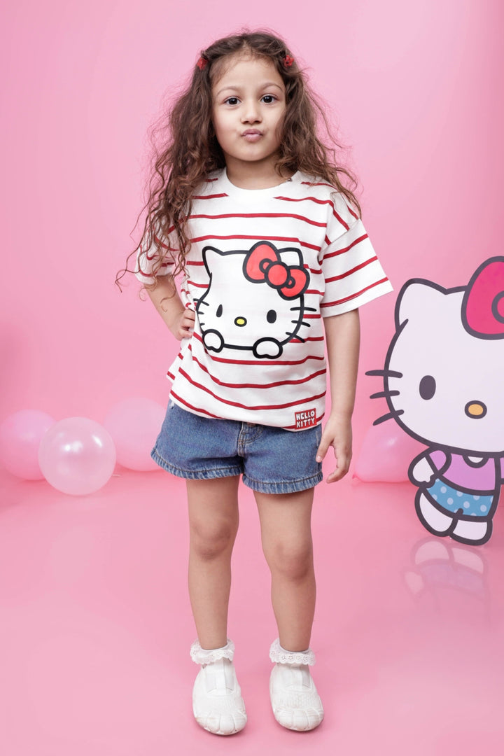 Hello Kitty Striped T-Shirt | Nap Chief