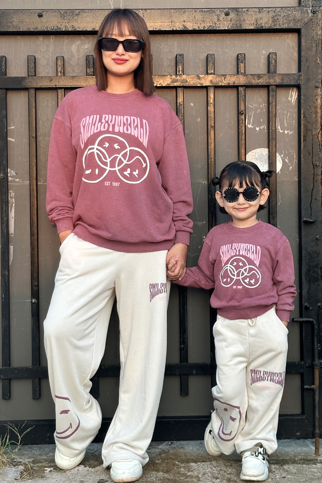 SMILEYWORLD ® Find Joy Co-Ord Set For Family