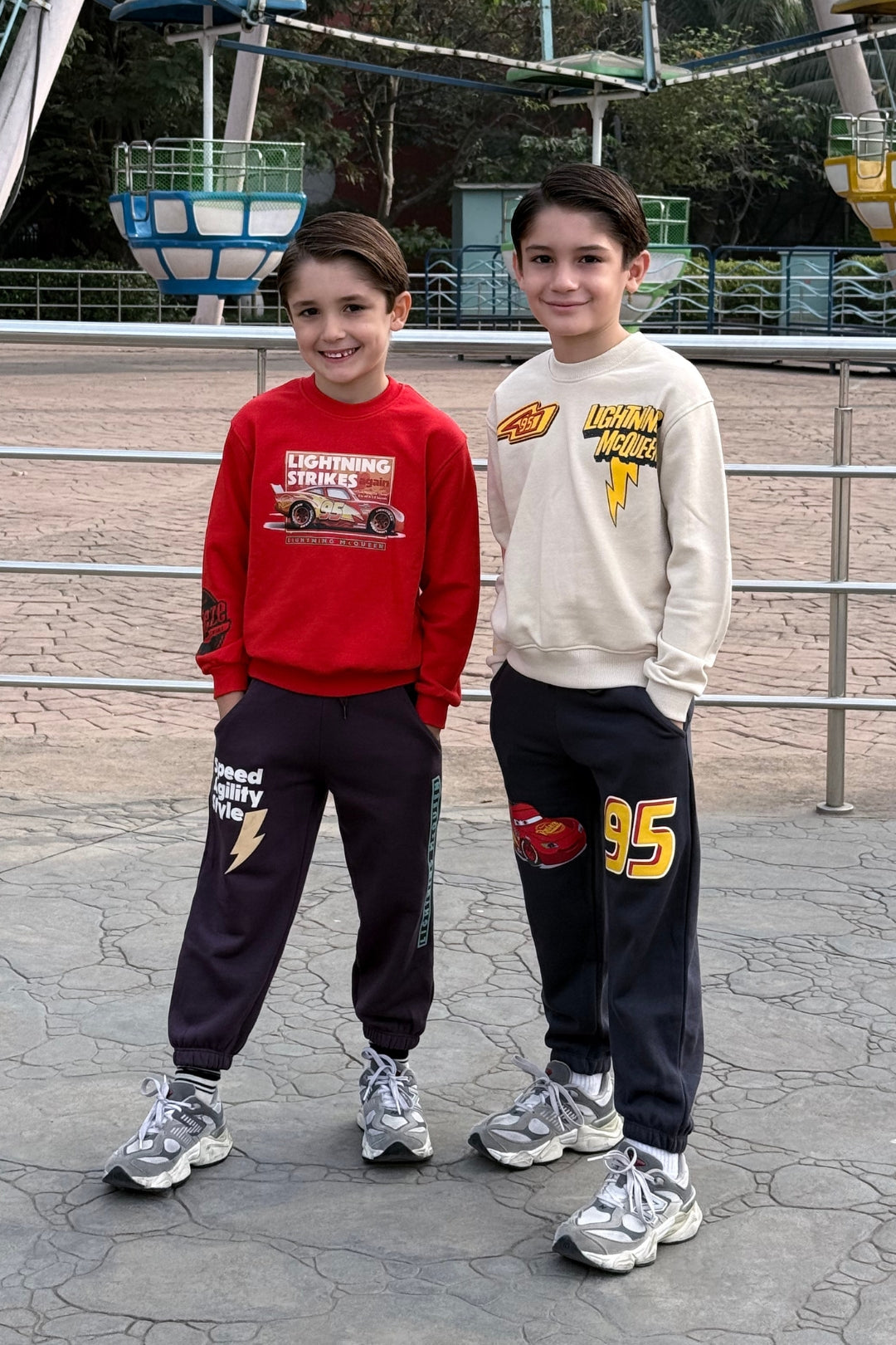 Cars Speed Mode On Co-Ord Set