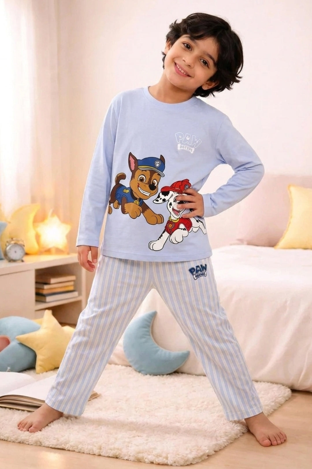 Chill On Patrol Pajama Set