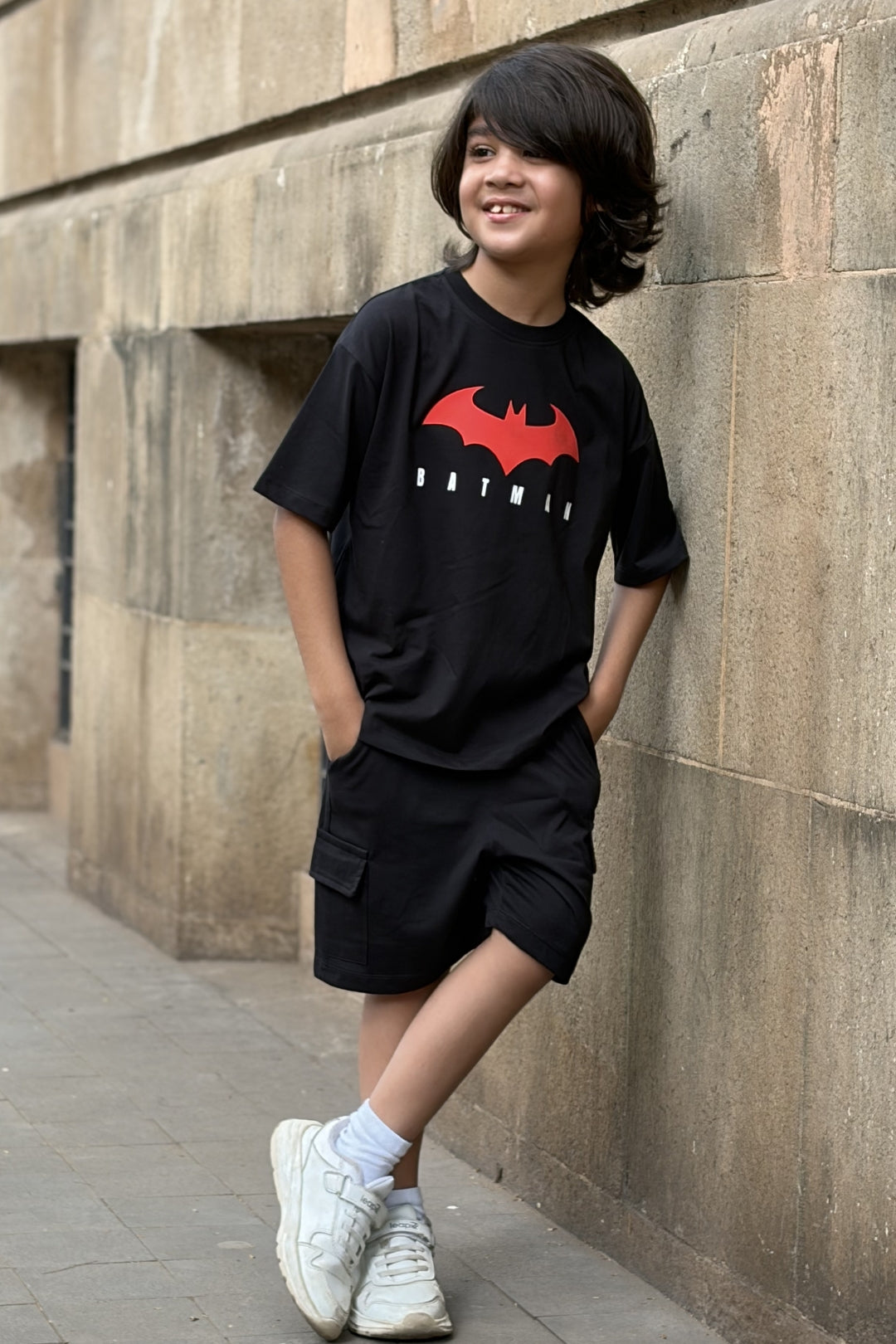 Batman Core Cargo Shorts Set
