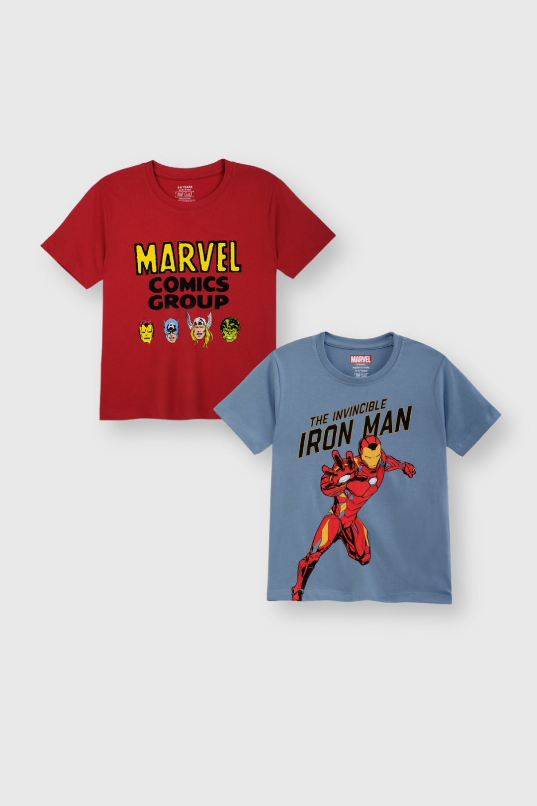 Marvel T-Shirt Pack of 2