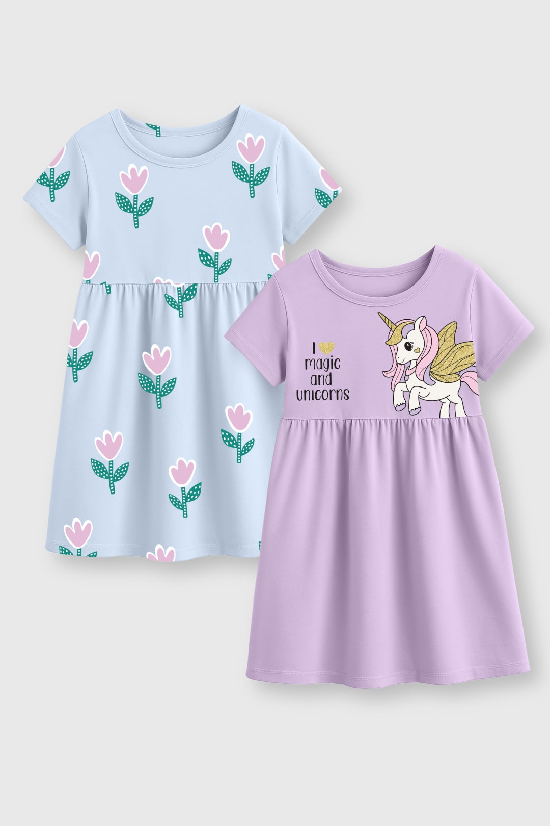 Unicorns Dress Pack Of 2