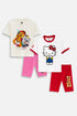 Hello Kitty and Pups Shorts Set Pack Of 2