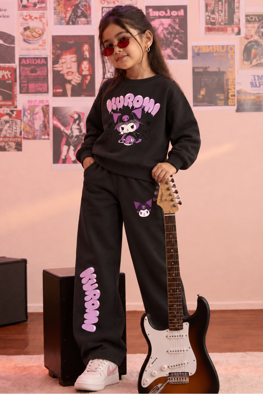 Kuromi K-Pop Co-Ord Set